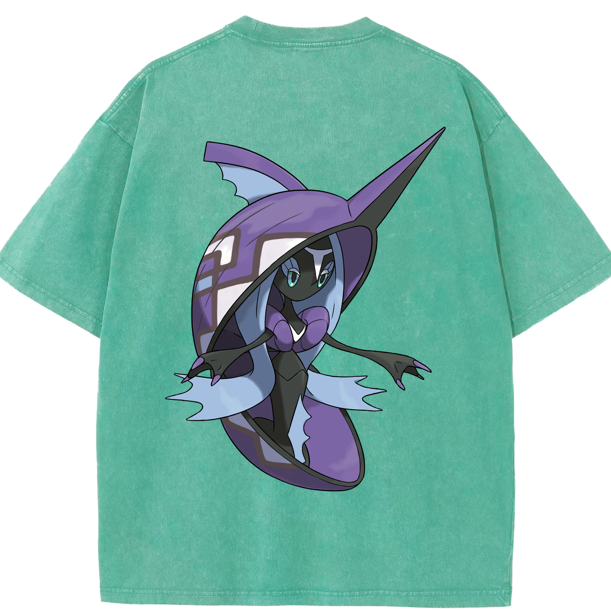 （画像用） ポケットモンスター Pokémon 綿100% ヴィンテージ風 半袖Tシャツ（背面プリント）